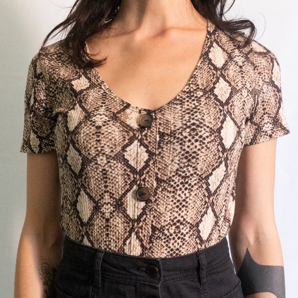 Snake Skin Tee